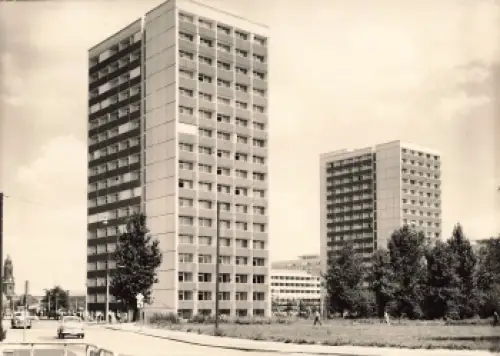 Seevorstadt Dresden Wiener Platz  Foto um 1971 Hanich oN