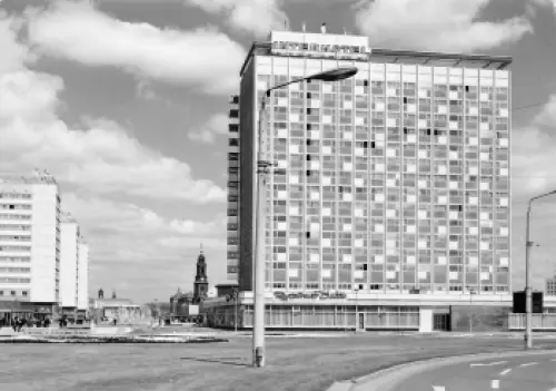 Seevorstadt Dresden Prager Strasse Interhotel "Newa" * 1971 Hanich2221