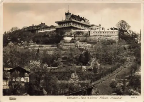 Weisser Hirsch Dresden Restaurant Luisenhof o 1938 Hahn-Foto10693