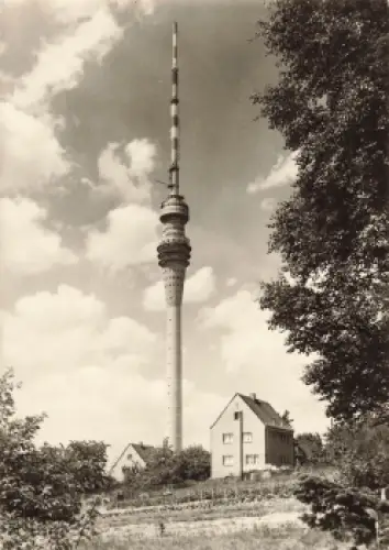 Wachwitz Dresden Fernsehturm *1970