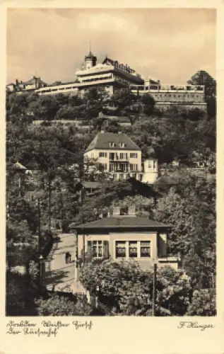 Weisser Hirsch Dresden Restaurant Luisenhof o 1950