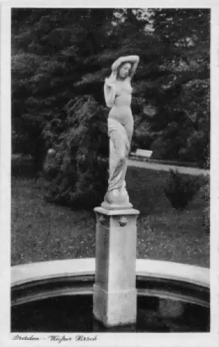 Weisser Hirsch Dresden Im Kurpark * um 1950