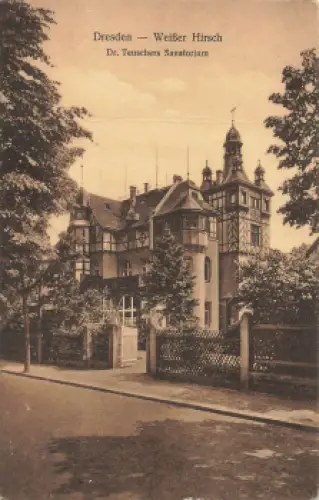 Weisser Hirsch Dresden Sanatorium Dr. Teuscher o 1923