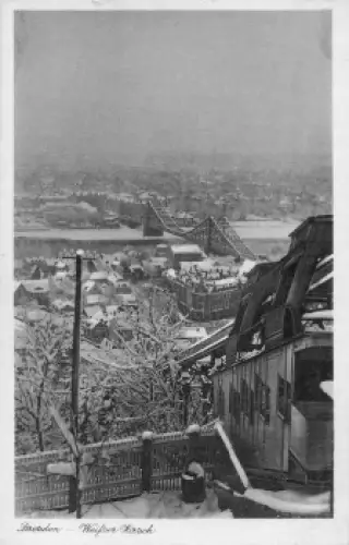 Weisser Hirsch Dresden Standseilbahn * um 1950