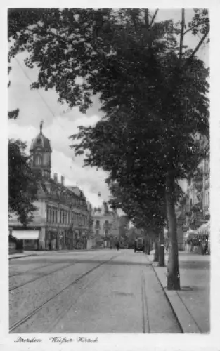 Weisser Hirsch Dresden Bautzner Landstrasse * um 1940