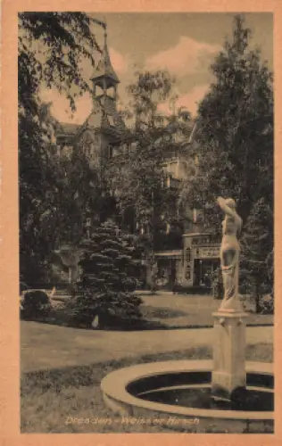 Weisser Hirsch Dresden Kurpark * um 1950