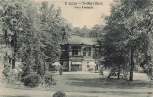 Weisser Hirsch Dresden Kurpark Lesehalle * um 1910