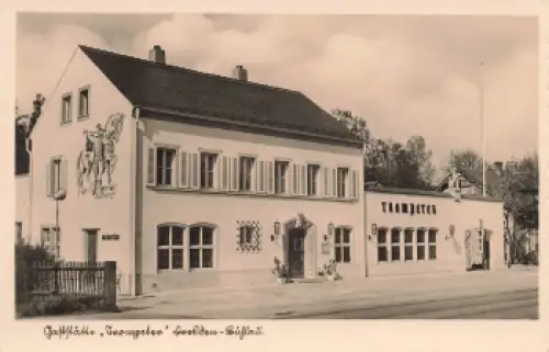 Weisser Hirsch Dresden Restaurant "Trompeter" Bühlau * um 1930
