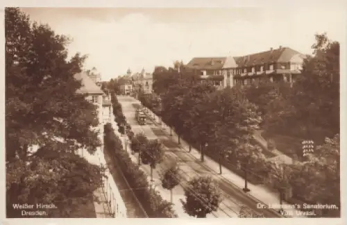Weisser Hirsch Dresden Dr. Lahmanns Sanatorium Villa Urvasi * 1928