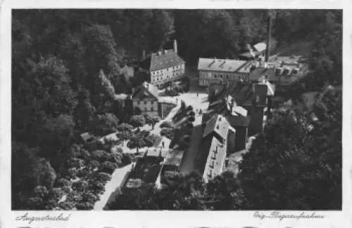 01454 Liegau-Augustusbad Radeberg Fliegeraufnahme * um 1930