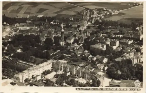 01454  Radeberg Luftbild * um 1930 Hahn-Foto5894