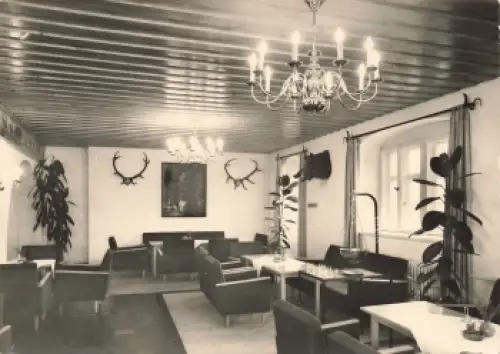 01468 Moritzburg Waldschänke Hotel Halle * 1968 Hanich2093