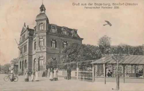 01468 Boxdorf Moritzburg Begerburg Otto Beger o 1918