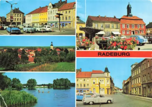 01471 Radeburg Mehrbildkarte o 1984