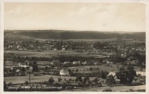 01640 Coswig Sachsen von den Lössnitzbergen o 1937