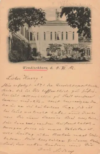 01683 Wendischbora Nossen o 1902