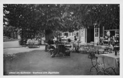 01665 Löbsal Gasthaus Jägerheim * um 1940