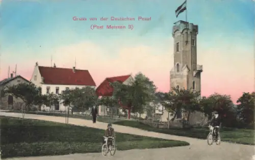 01640 Deutsche Posel Coswig  gebraucht 1909