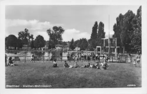01662 Bohnitzsch Meißen Stadtbad * 1953