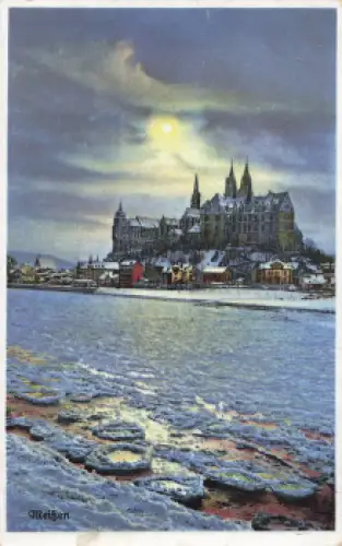 01662 Meißen Elbe o 1946