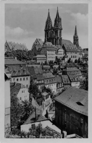 01662 Meißen Elbe Burgberg * um 1940