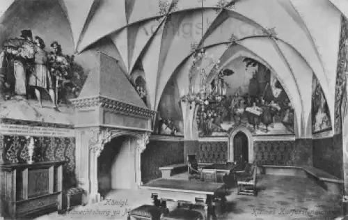 01662 Meißen Albrechtsburg kleines Kurfürstenzimmer o 1908