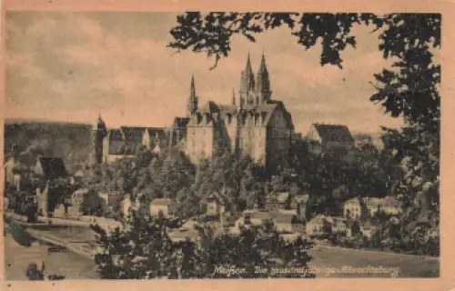 01662 Meißen Albrechtsburg o 1947