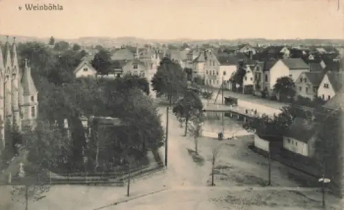 01689 Weinböhla Sachsen Kirchplatz gebraucht 1914