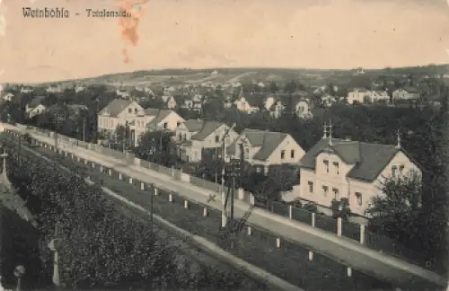 01689 Weinböhla Sachsen Moltkestrasse (Martinstrasse) o 1915