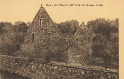 01683 Alt-Zella Nossen Klosterruine * um 1920