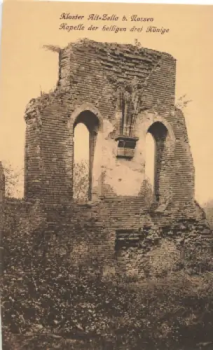 01683 Alt-Zella Nossen Klosterruine * um 1920