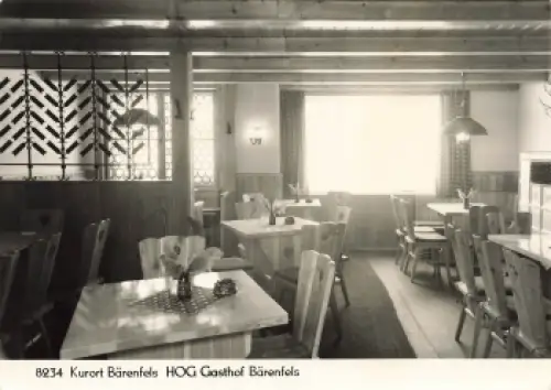01773 Bärenfels Erzgebirge HOG Gasthof Altenberg * 1971