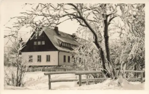 01773 Altenberg Erzgebirge Jugendherberge "Otto Buchwitz"  Druckvorlage um 1950 Hanich