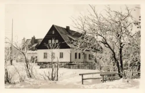 01773 Altenberg Erzgebirge Jugendherberge "Otto Buchwitz"  Druckvorlage um 1950 Hanich