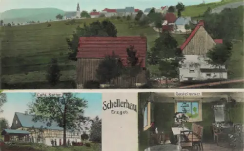 01773 Schellerhau Erzgebirge Cafe Rotter * um 1930