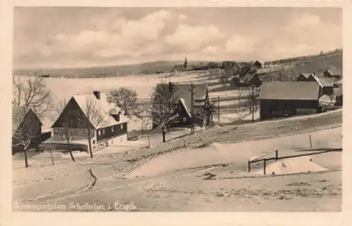 01773 Schellerhau Erzgebirge im Winter  o 1941