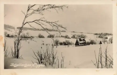 01773 Schellerhau Erzgebirge im Winter * um 1940