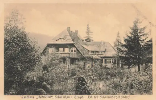 01773 Schellerhau Erzgebirge Landhaus "Heiterethei" * um 1920