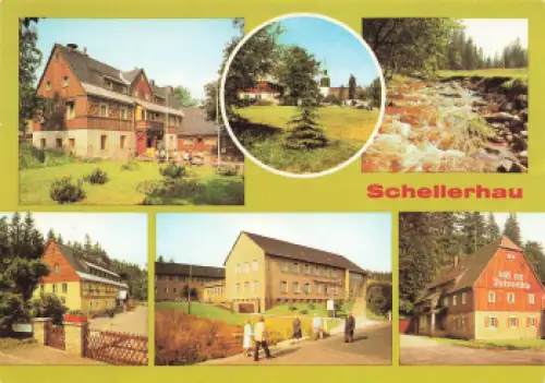 01773 Schellerhau Mehrbildkarte * 1988
