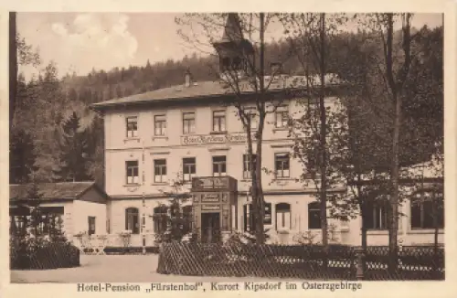 01773 Kipsdorf Erzgebirge Hotel Pension "Fürstenhof" o 1928