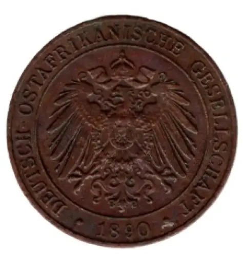 Deutsch Ostafrikanische Gesellschaft 1 Pesa 1890