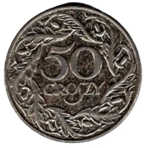 Generalgouvernement 50 Groszy 1938 Polen
