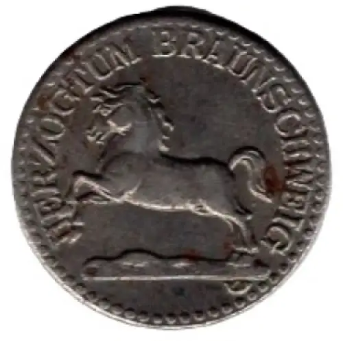 Braunschweig Kriegsnotgeld 5 Pfennig 1918
