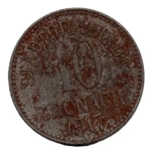 Kronach Notgeld 10 Pfennig 1917