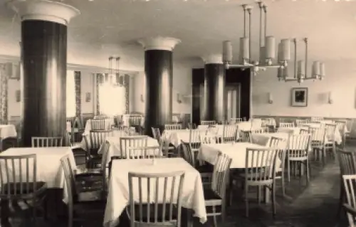 01773 Altenberg Erzgebirge Sanatorium Raupennest Speisesaal * 1962