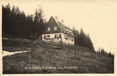 01773 Bärenfels Erzgebirge Haus Bergfried * um 1930