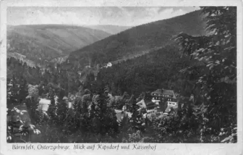 01773 Bärenfels Erzgebirge Hotel Kaiserhof o 1946