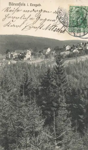 01773 Bärenfels Erzgebirge o 1911
