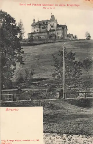 01773 Bärenfels Erzgebirge Hotel und Pension Kaiserhof * um 1905