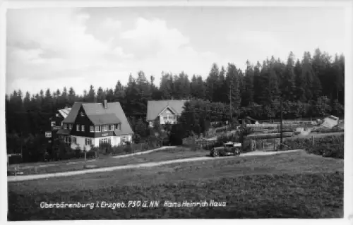 01773 Oberbärenburg Erzgebirge Hans Heinrich Haus * um 1930